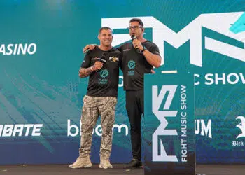 Cristiano Marcelo ao lado de Mamá Brito, CEO do FMS - Foto: Divulgação