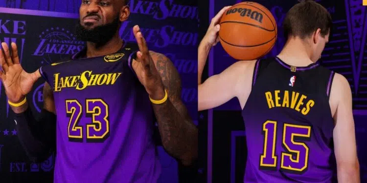Los Angeles Lakers revela novo uniforme para temporada 2024/25