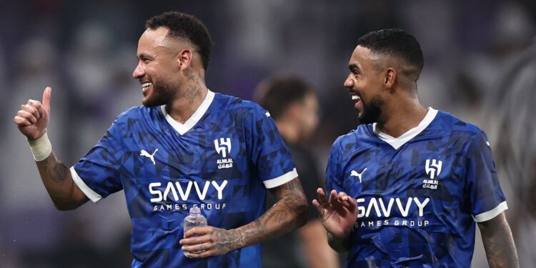 Neymar deve atuar em Al Tai x Al Hilal