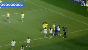 Brasil empata com a Colômbia com gol de Tarciane