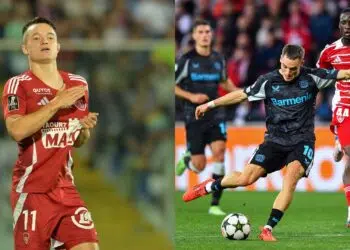 Leverkusen segura empata com Brest na Champions League