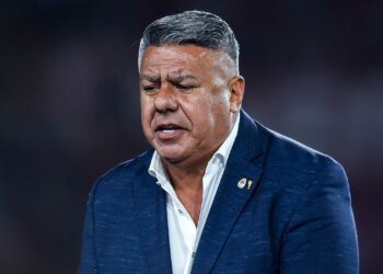 Claudio Tapia, presidente reeleito da AFA, em destaque