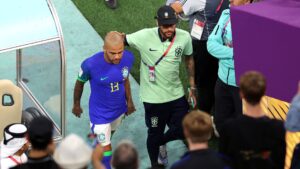 Neymar e Daniel Alves juntos na Copa do Mundo de 2022