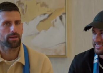 Djokovic e Neymar participam de jogo de perguntas e respostas