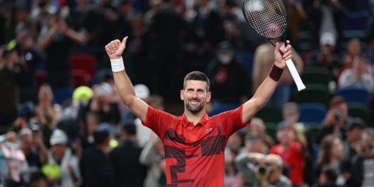 Djokovic vence no Masters 1000 de Xangai