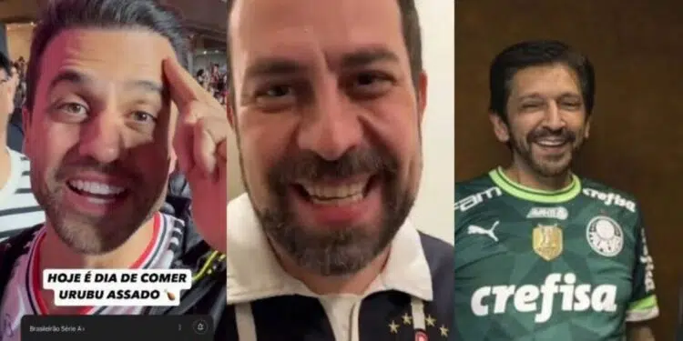 Candidatos à Prefeitura de São Paulo em 2024 apresentam semelhanças com os seus times do coração