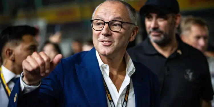 Stefano Domenicali no GP de Singapura