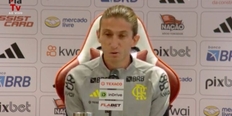Filipe Luís é apresentado como novo técnico do Flamengo