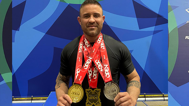 Fabrício Lopes aumentou sua coleção de medalhas - Foto: Arquivo Pessoal