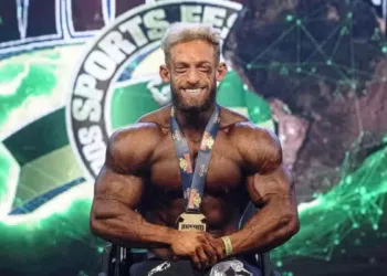 Josué, o fisiculturista Wheelchair brasileiro para o Mr. Olympia