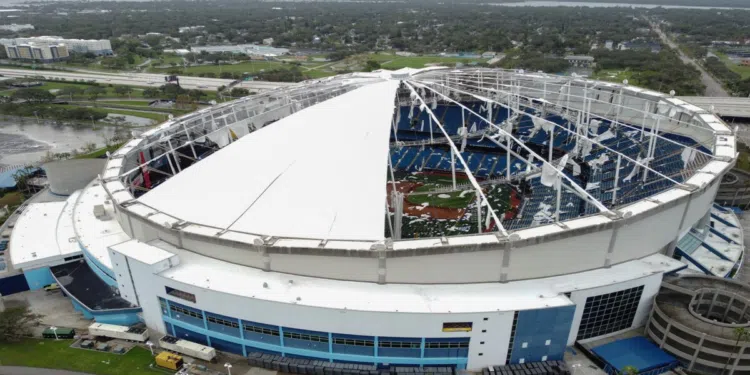 Furacão Milton faz time da MLB não poder jogar no seu estádio