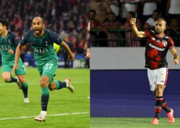 Lucas Moura repete feito de Tottenham x Ajax