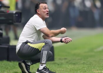 Gabriel Milito, do Atlético-MG, enaltece a equipe após a conquista da vaga na final da Libertadores