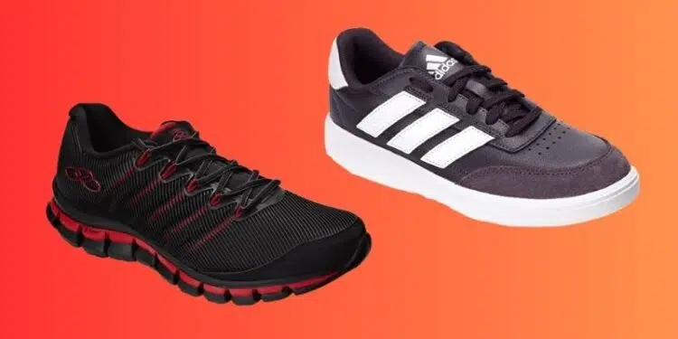 Confira tênis de marcas renomadas como Olympikus e Adidas para adquirir em oferta na loja do Mercado Livre