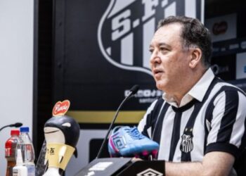 Presidente do Santos anuncia acordo com a WTorre