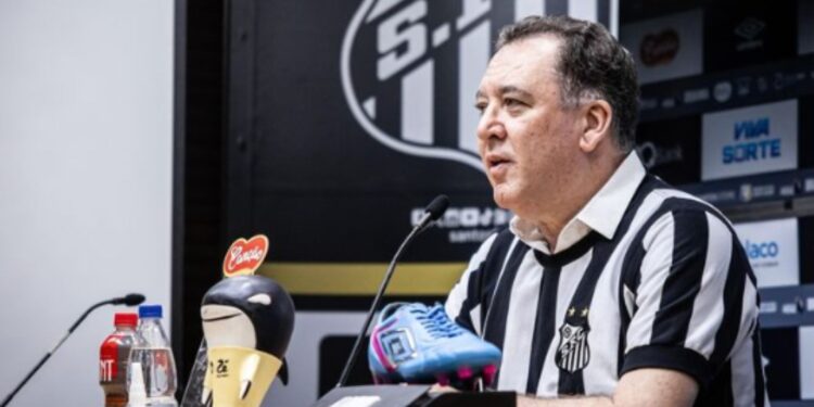 Presidente do Santos anuncia acordo com a WTorre