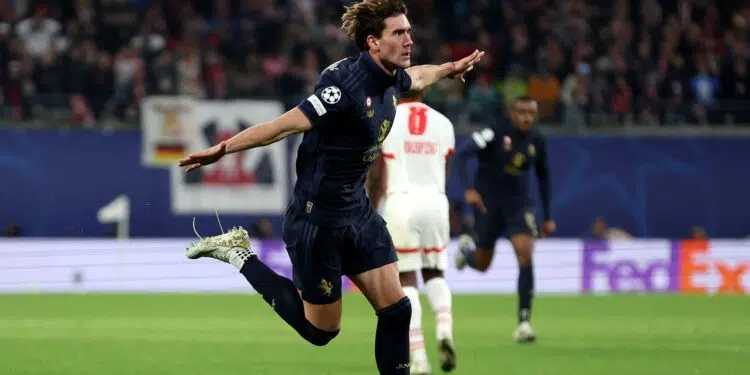 RB Leipzig x Juventus na Champions