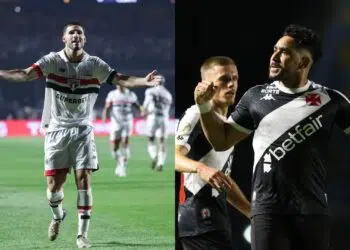 São Paulo x Vasco pelo Brasileirão