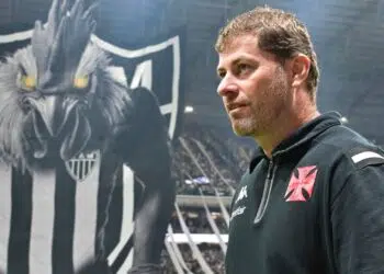 Rafael Paiva, técnico do Vasco, fala sobre a derrota sofrida para o Atlético-MG