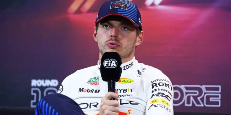 Max Verstappen fala sobre regulação polêmica da FIA