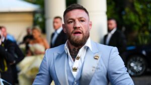 Conor McGregor durante a 75ª edição do Festival de Cinema de Cannes