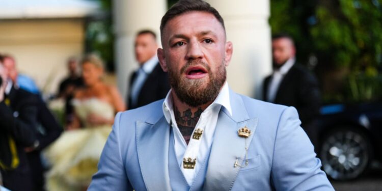 Conor McGregor durante a 75ª edição do Festival de Cinema de Cannes