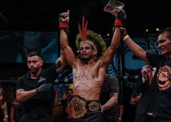 "Índio Acriano" é o novo campeão peso-pena do Shooto Brasil - Foto: Marcell Fagundes