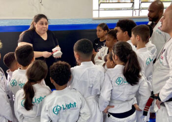Participantes receberam orientações de dentistas sobre a importância da higiene bucal - Divulgação