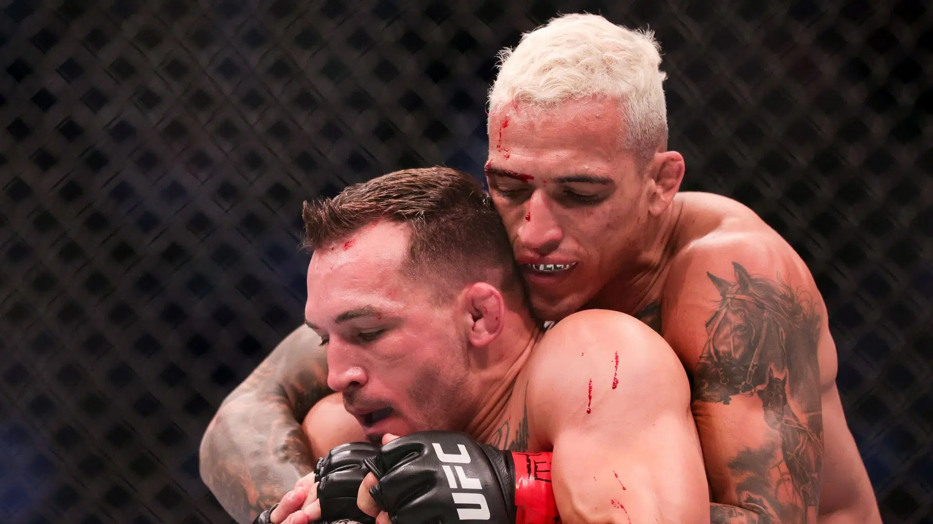 Charles do Bronx e Michael Chandler no UFC 262