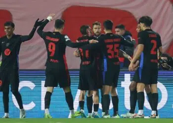 Barcelona goleia o Estrela Vermelha pela Champions League (Crédito: Getty Images)