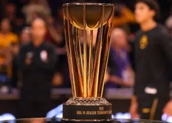 Troféu da Copa NBA na temporada 2023/2024
