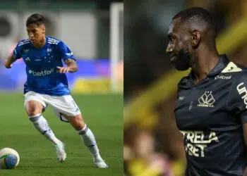 Kaio Jorge e Bolasie, em Cruzeiro x Criciúma