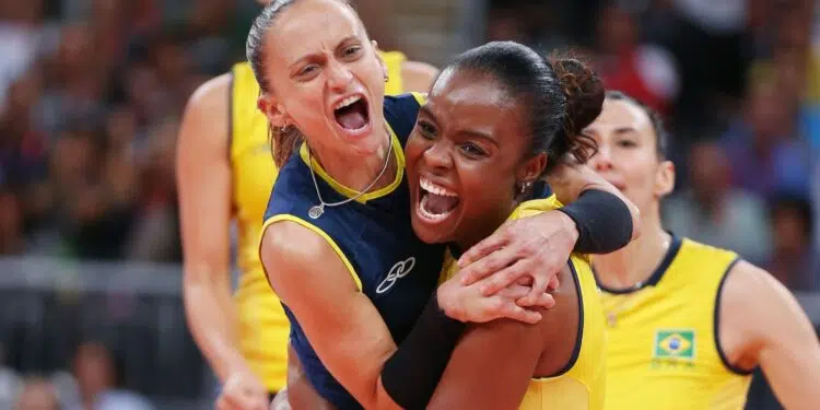 Fabiana Claudino relembra as campanhas do bicampeonato olímpico (Crédito: Getty Images)