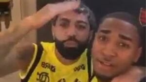 Gabigol e Lorran gravaram vídeo sobre a vitória de Rodri na Bola de Ouro