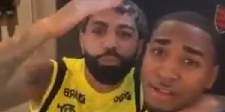 Gabigol e Lorran gravaram vídeo sobre a vitória de Rodri na Bola de Ouro