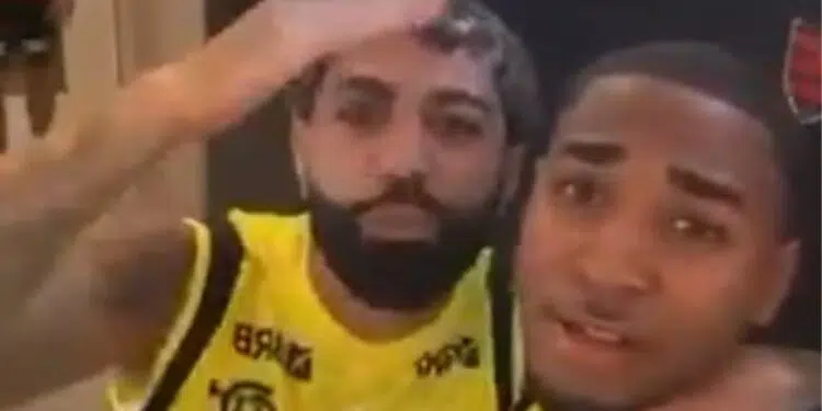 Gabigol e Lorran gravaram vídeo sobre a vitória de Rodri na Bola de Ouro