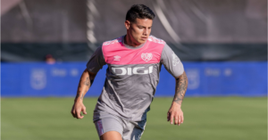 James Rodríguez já quer sair do Rayo Vallecano; Entenda tudo
