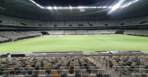 Novo gramado da Arena MRV está pronto para final de domingo