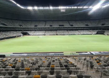 Novo gramado da Arena MRV está pronto para final de domingo