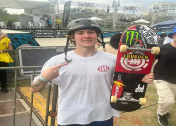 Kalani Konig de 17 anos fechou o ano com 4 títulos no Skate Park