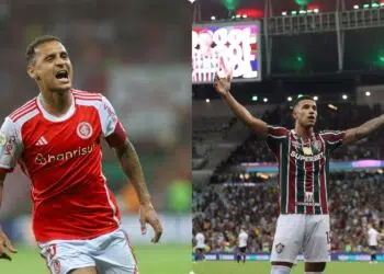 Internacional x Fluminense na disputa do Brasileirão