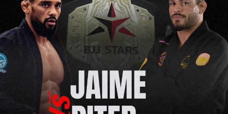 Jaime Canuto e Piter Frank se enfrentam pelo título peso-médio master do BJJ Stars - Foto divulgação