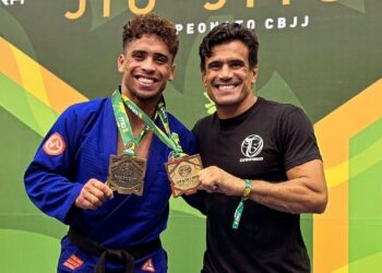 Kennedy Maciel é filho do multicampeão mundial de Jiu-Jitsu Rubens Charles “Cobrinha” - Foto: arquivo pessoal