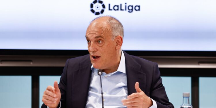 Javier Tebas, presidente da LALIGA
