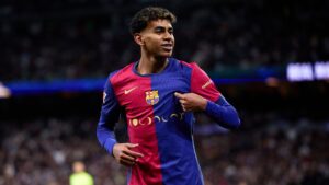 Lamine Yamal, do Barcelona.