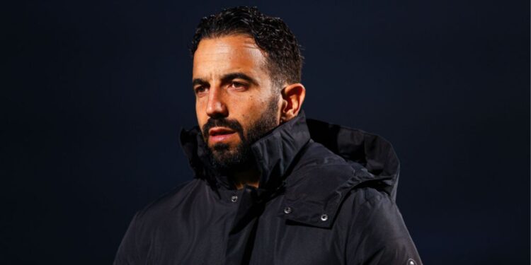 Novo técnico do Manchester United, Rúben Amorim comandando o Sporting, de Portugal