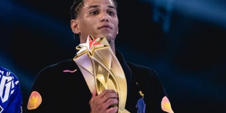 Meyram Maquiné é um dos favoritos ao título do GP dos pesos-penas – Foto: divulgação BJJ Stars