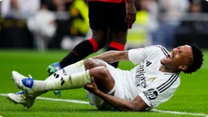 Militão rompe ligamento do joelho pelo Real Madrid