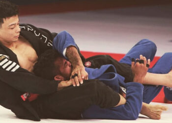 Miyao em ação no Abu Dhabi World Pro - Foto: Divulgação/AJP