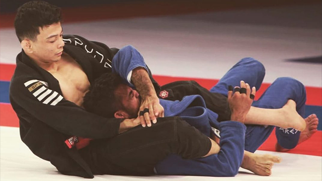 Miyao em ação no Abu Dhabi World Pro - Foto: Divulgação/AJP